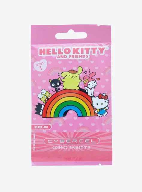 Cybercell 3D Cel Art Figpin Hello Kitty and Friends Sanrio CARDS SUPER RARE
