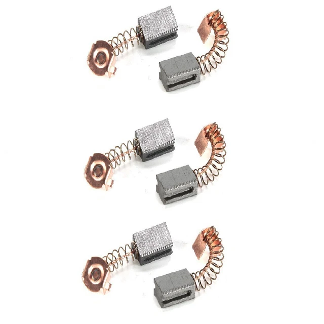 Improve Motor Function 6pz Spazzole in carbonio per Smerigliatrice Angolo Decker