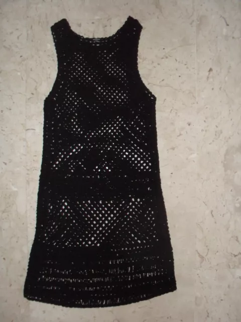 Calzedonia vestito nero lungo top