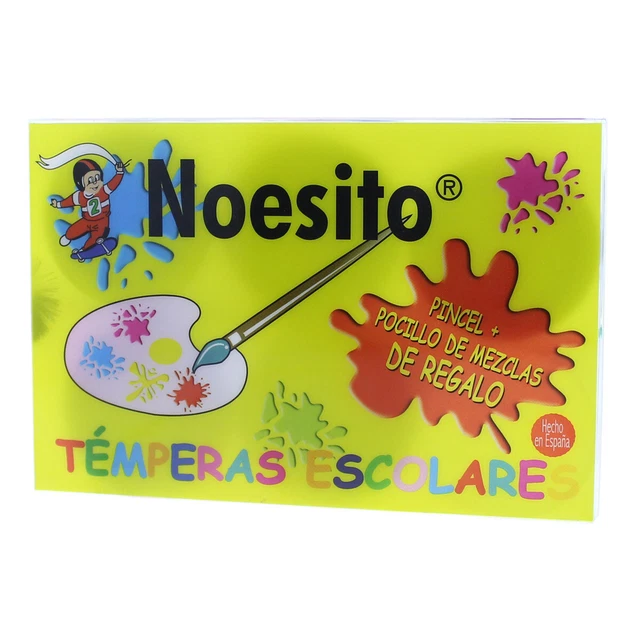 Temperas Escolares 6 Colores - Grupo K-2