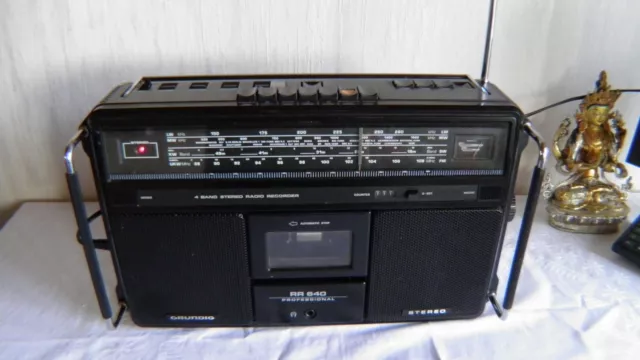 Grundig Radio Recorder RR 640 Vintage funktionsfähig, überholt, guter Zustand