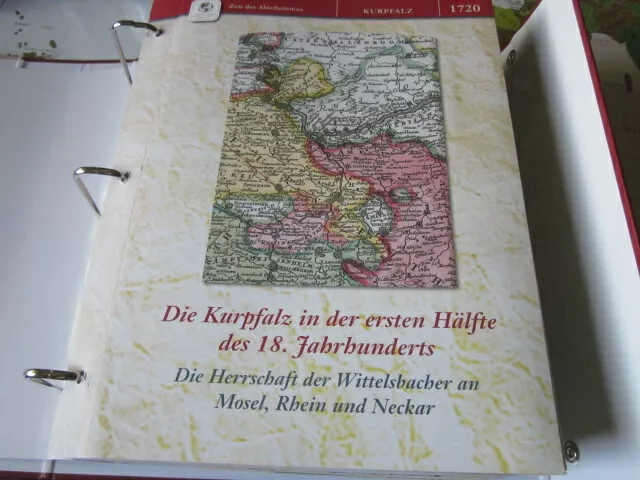 Dtsch.Geschichte in Historischen Karten 1720 Kurpfalz Die Wittelsbacher