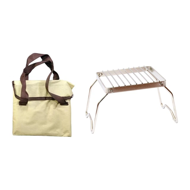 S Noir  Trépied De Camping Pour Feu De Camp, Support Triangulaire Portable Pour Pot Suspendu Survie~p140879082