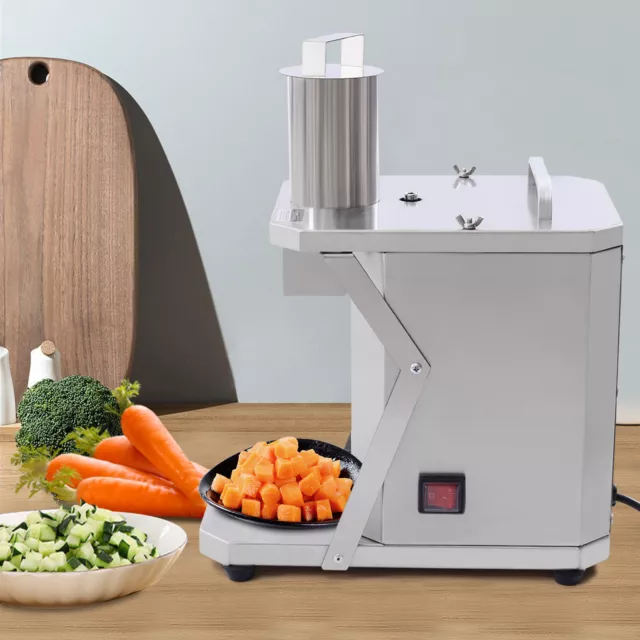 Heavy Duty Vegetable Chopper Cutter Commercial Vegetable Dicer 3-Grid Blades NEW
