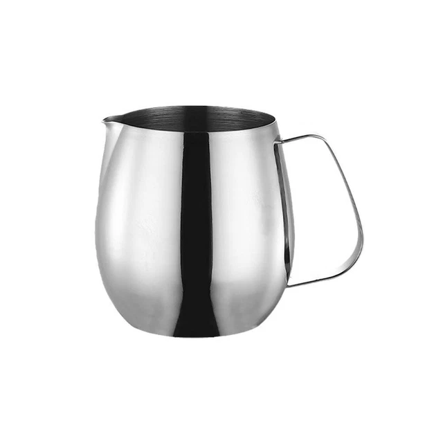 MILK SHAKE FOAMING machine stainless steel Coffee Cup Jug Latte Milk