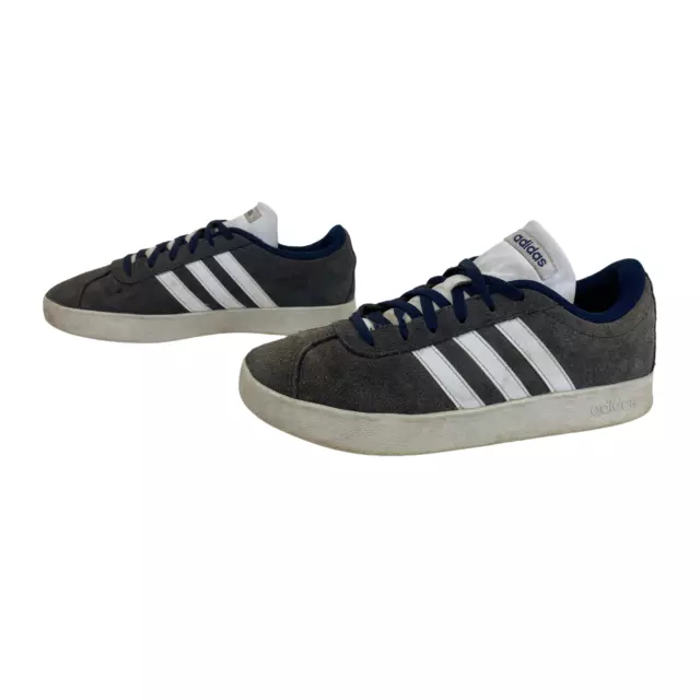 GENUINE Boys Trainers Size UK 4 EU 36.5 Grey Suede Sneakers