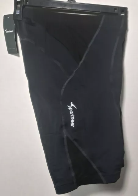 Pantalones cortos de ciclismo acolchados Sportneer para hombre XL 4D negros ventilados para motociclista
