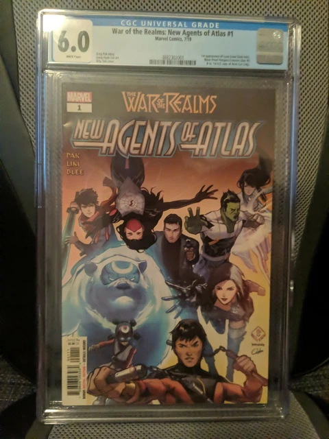 War of the Realms: New Agents of Atlas #1 CGC 6.0 Greg Pak Marvel Comics