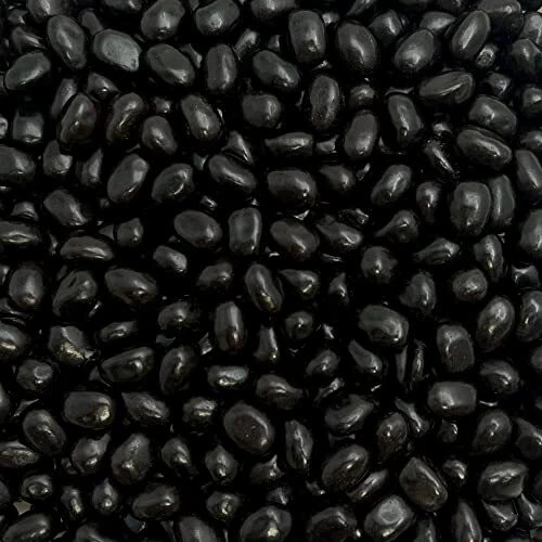 Black Licorice Jelly Beans Candy Old-Fashioned Flavor Bulk Pack 2 Pounds