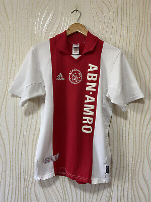 Ajax Amsterdam # 10 Knopper 2000/2001 Camiseta De Fútbol Jersey Local Adidas Original 