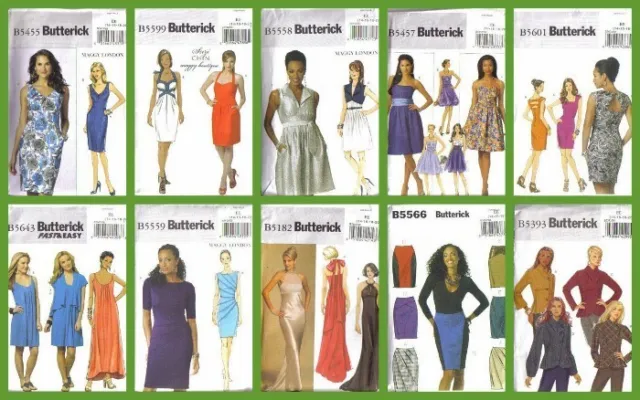 OOP Butterick Sewing Pattern Misses Size  14 16 18 20 w Plus Size