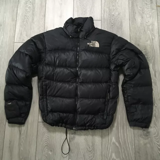 Giacca tampone nera The North Face anni '90 Nuptse 700 - taglia small - leggi la scrivania
