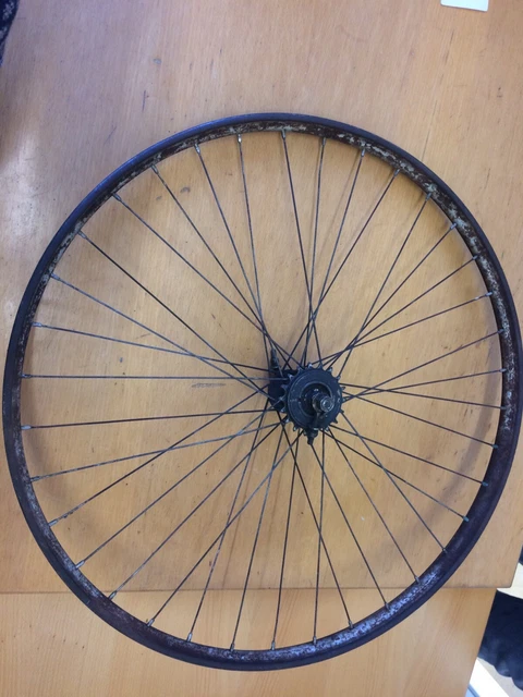 Paire De Jantes Vélo Chapeau De Gendarme, 650A, Année 1930, D'occasion, Pièce Vintage