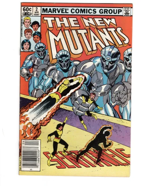 New Mutants #4, Vol. 1 (1983 Marvel Comics) Fine