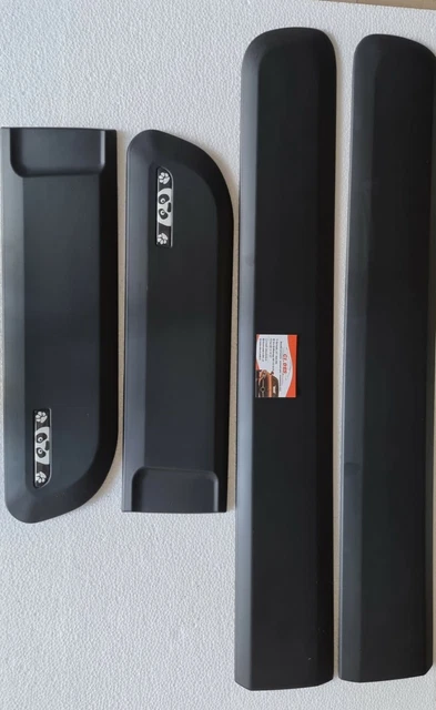 Modanature Laterali Paracolpi Fiat Panda 312 Nere Soft Touch Con - Foto 11