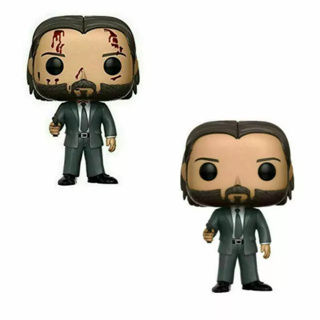JOHN WICK FUNKO Pop Chapter Bloody Chase with DOG Toy Box. IMPORT