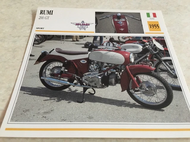 Rumi 125 Super Sport 1955 | Le Blog Moto Collection