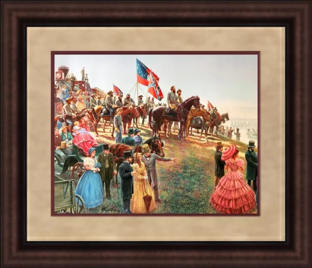 Mort Kunstler Civil War Print The Grand Review Custom Framed