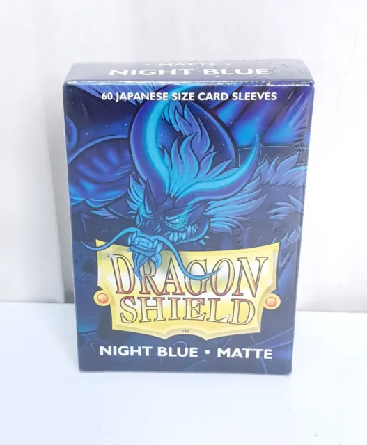 Dragon Shield Mat Sleeves Card Sleeves Japanese Night Blue 60 Sleeves