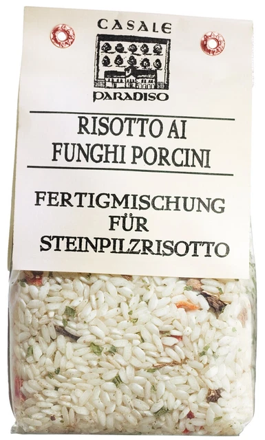 Casale Paradiso Steinpilzrisotto Risotto al Funghi Porcini Fertigmischung 300g