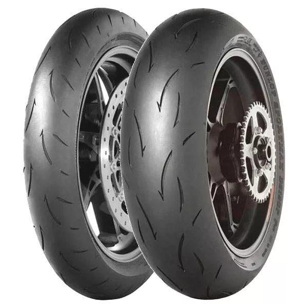 Tyre Set Dunlop 120/70Zr17 Gp Racer D212-S + 190/55Zr17 Gp Racer D212-M
