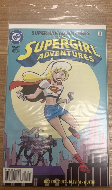 SUPERMAN ADVENTURES #21 1998 DC VF/NM Great Tim Cover!