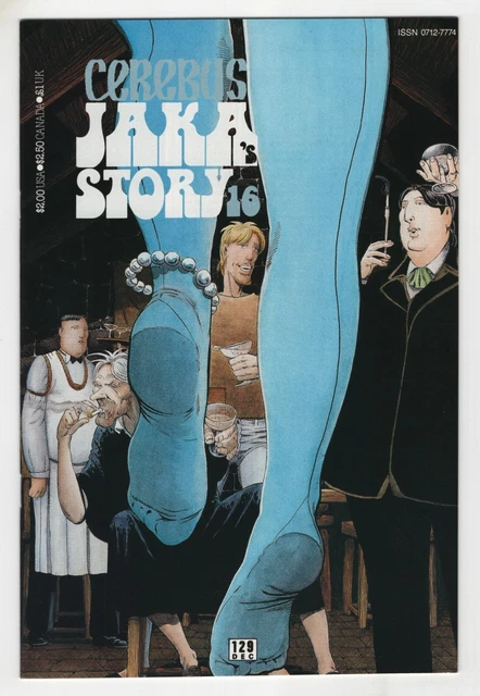 CEREBUS  #129   DAVE SIM   (AARDVARK-VANAHEIM)  VF  or  BETTER!!