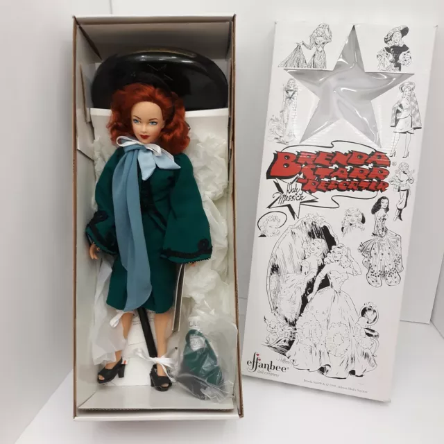 1999 Effanbee Brenda Starr Reporter V2000 In The Original Box!