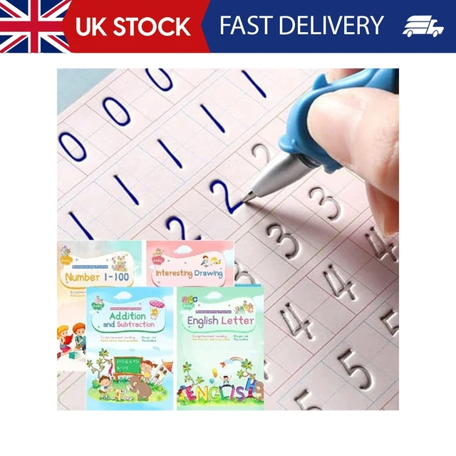 Magic Ink Cursive Writing Book MAGIC INK COPYBOOKS for Kids Reusable Handwriting Workbooks for ...
