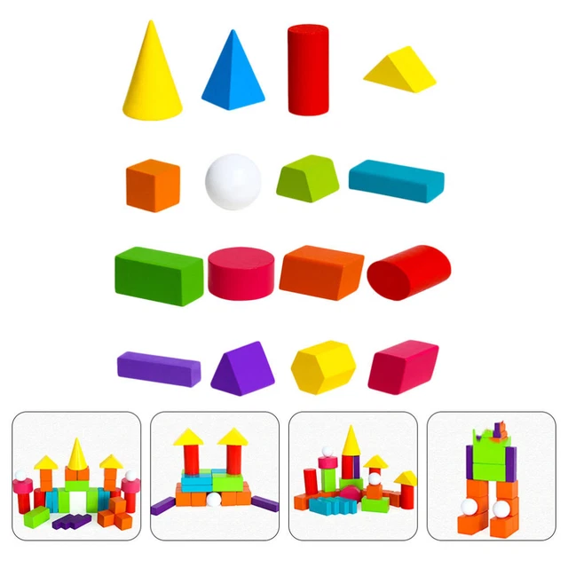 Libro Geometria 3D Con Corda – 15 Modelli DIY Per Bambini, Giocattolo Educativo Per Forme E Volumi, Con Video E Animali Nascosti, Regalo Montessori