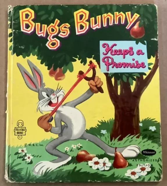 VG 1951 HC Whitman Tell a Tale Bugs Bunny Keeps Promise R Heimdahl A Dempster