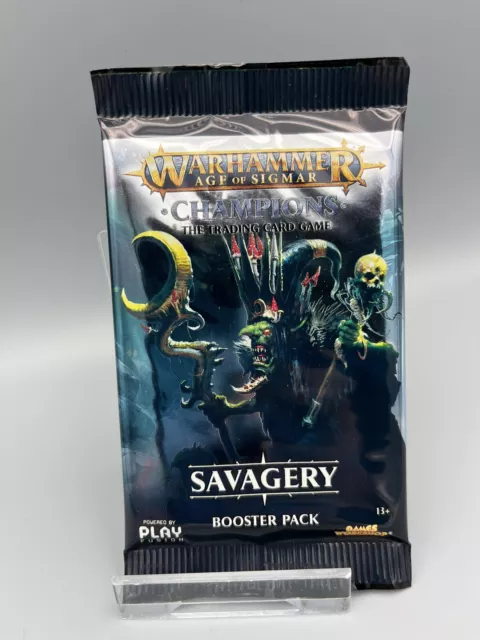 Warhammer Age of Sigmar Champions Booster Pack  Savagery - Neu / engl.