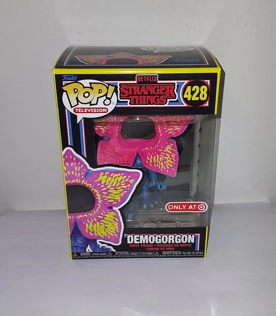 Funko Pop! Television Stranger Things Demogorgon #428 Black Light Target Netflix