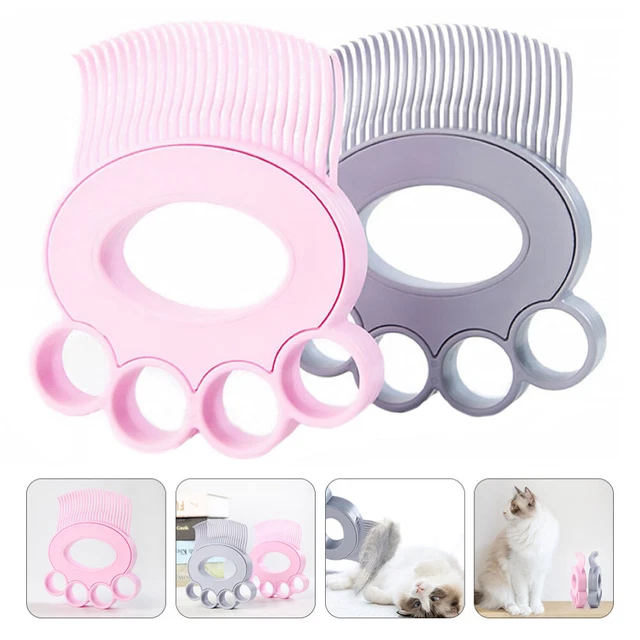2 piezas peine para perro peine para gatos peine para gato el gato