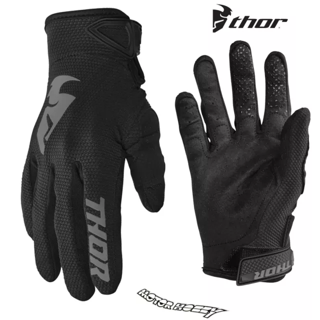 Guanto Glove Cross Enduro Quad Thor Mx Glove S20 Sector Nero