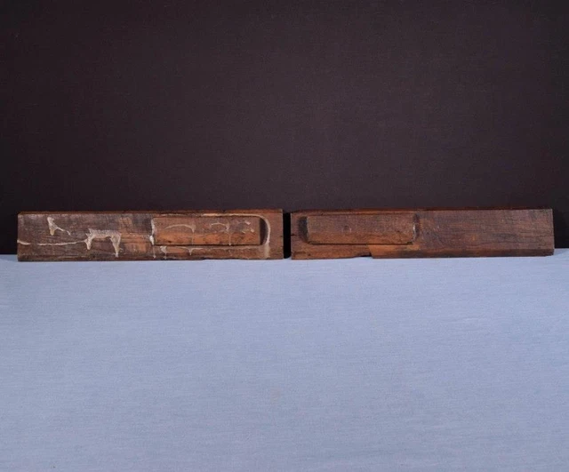 *French Antique Highly Carved Architectural Trim Panels in Solid Oak Salvage 10