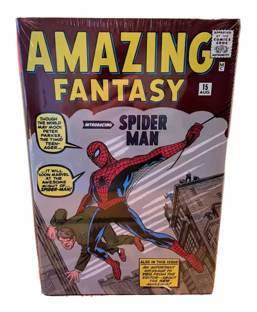 Amazing Spider-Man Omnibus Vol. 1 HC 2013 Marvel Comics Jack Kirby cover