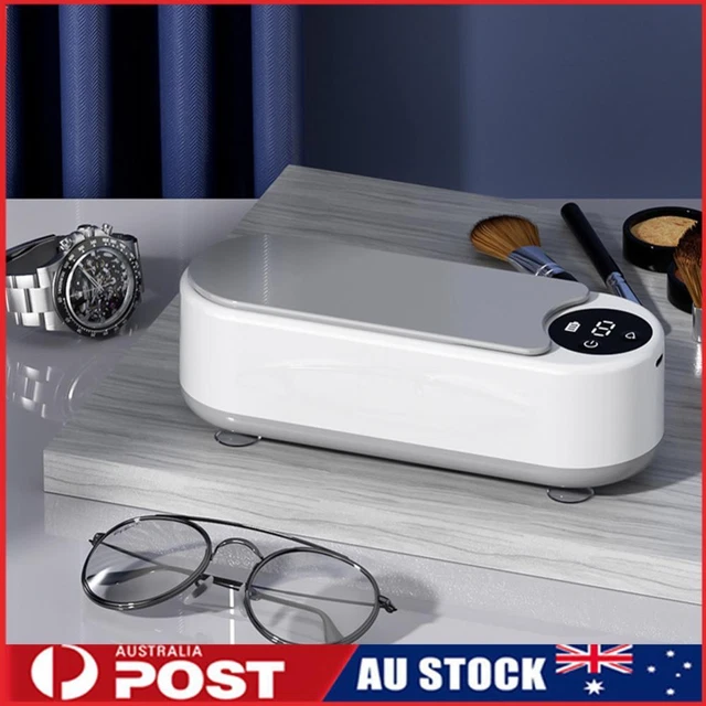 Portable Glasses Cleaner Ultrasonic Makeup Brush Cleaner for Coins Dentures
