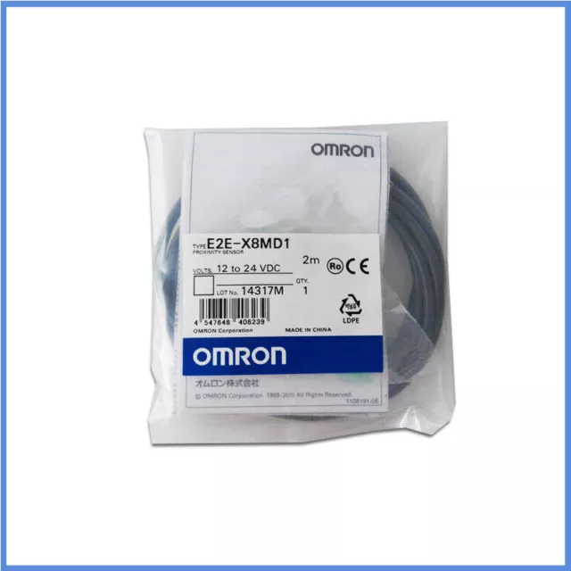 OMRON ONE New In Box E2E-X8MD1 2M Expedited Shipping proximity Sensor switch 3