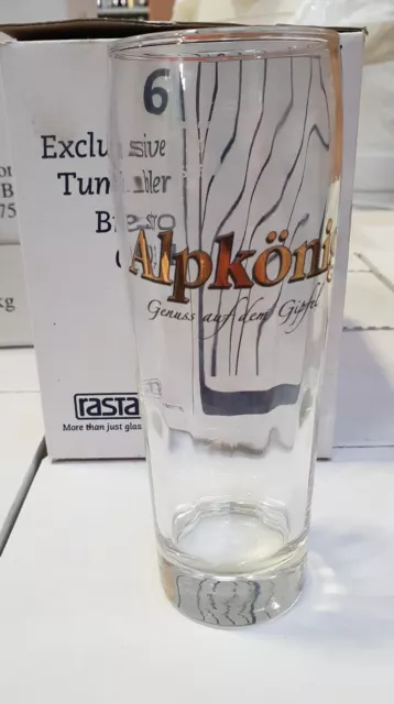 6 BICCHIERI birra alpkonig 0,3l