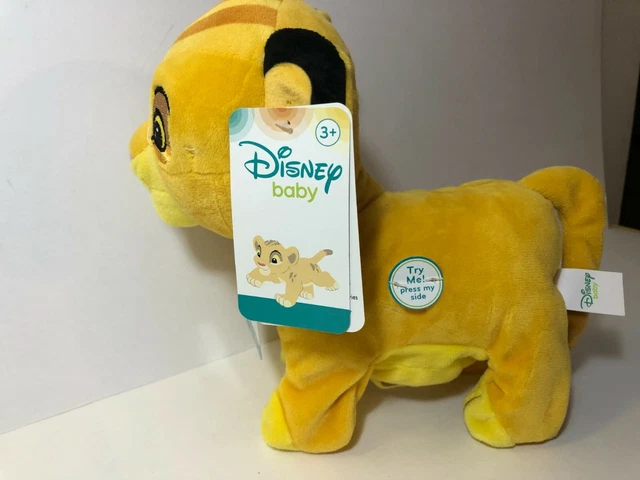 DISNEY S LION KING Simba Baby Animated Walking Talking Pet Doll New NWT 