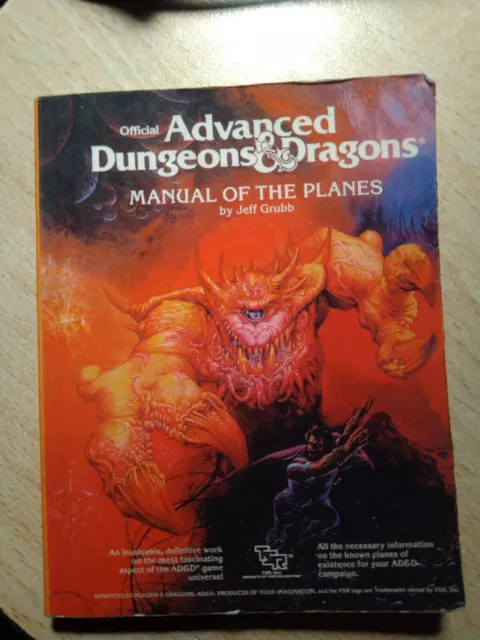 Miniature Manual of the Planes 1987 AD&D Collector's Edition (8x10,5cm)