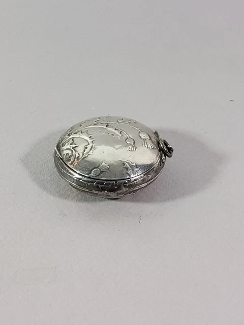 Pyrogène en argent - Art Nouveau - Tabac, Opium