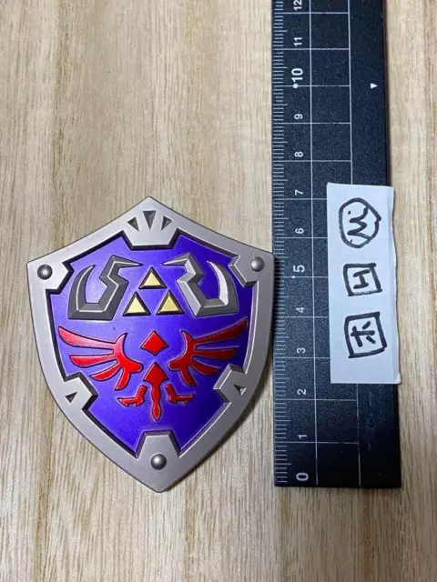 Hylian Shield Metal Ver The Legend Of Zelda Sword Mini Weapon Accessory Keychain