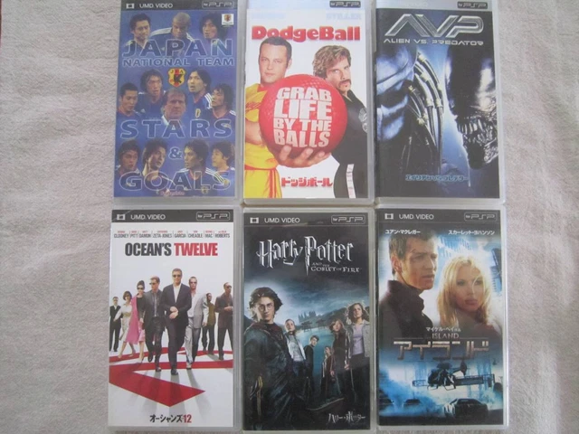 PSP UMD Video 6 Set Japan a1