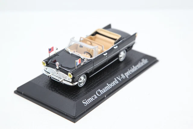 Norev 1/43 Simca Chambord Présidentielle De Gaulle - Très Bon état