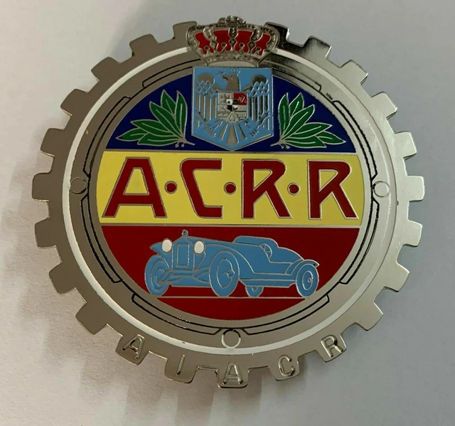 Acrr Voiture Grill Badge Emblème Logos Métal Email MG Porsche Ferrari Audi