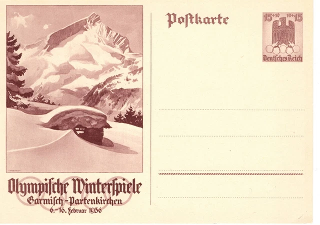 Ganzsache Deutsches Reich P 258 postfrisch