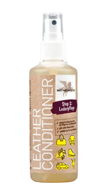 Acondicionador de cuero Bense & Eicke - Step 2 100 ml para limpieza de cuero