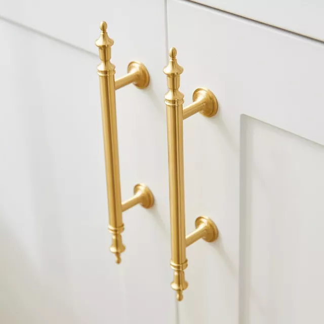 Solid Brass Cabinet knob Gold Mini Ball Knobs Cabinet Pull handle Cupboard Knob 3